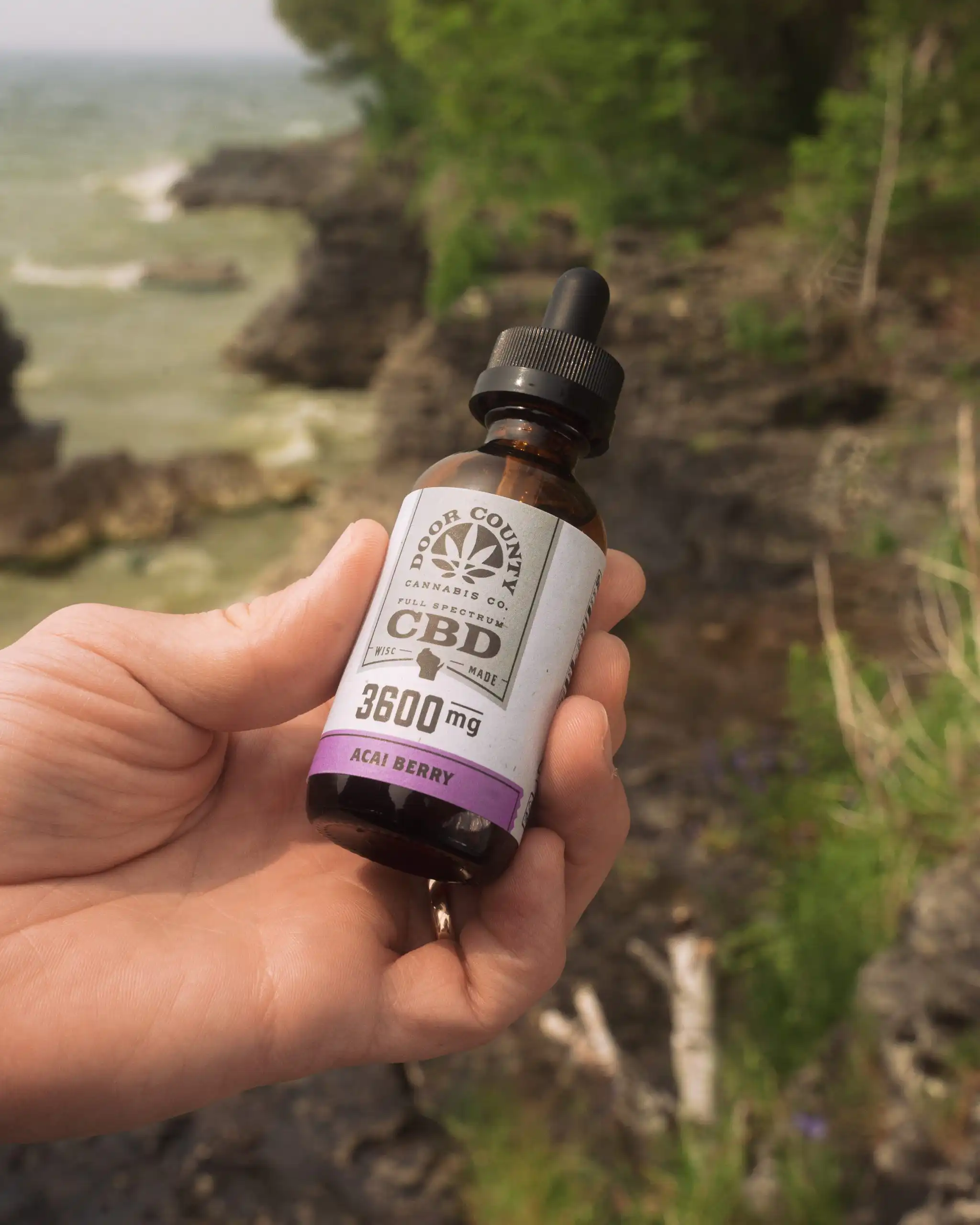 3600mg Full-Spectrum CBD Tincture from Door County Cannabis Co.