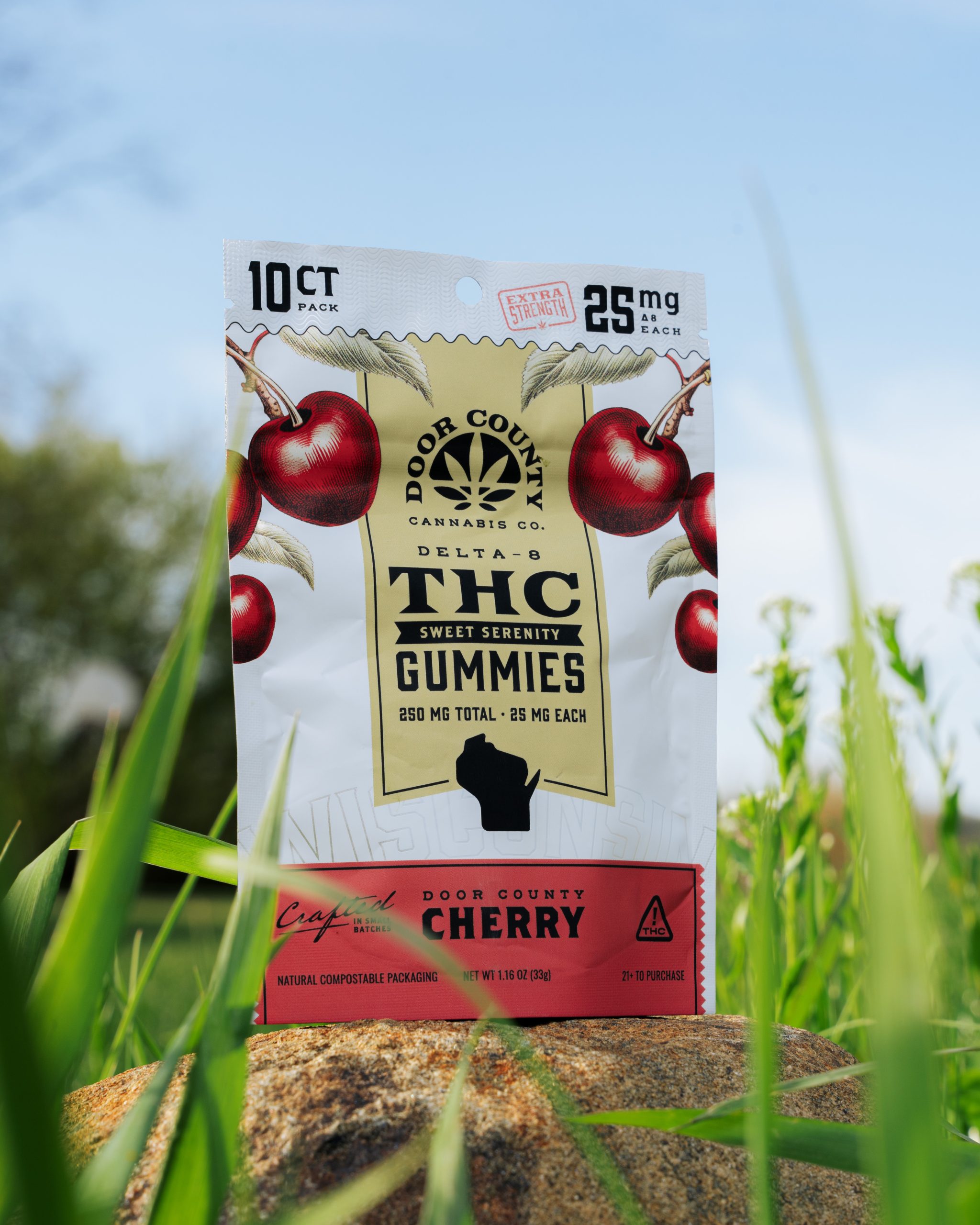 Sweet Serenity Delta-8 THC Gummies from Door County Cannabis Co.
